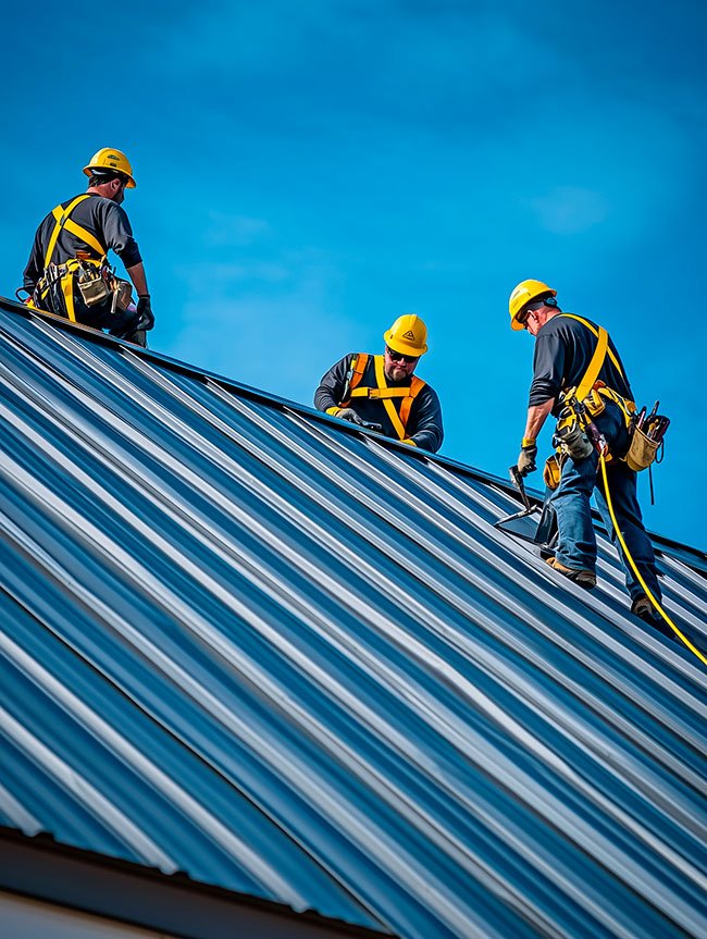 installing metal roof in Shreveport homes